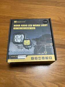 WD-SC040/融雪機能付き作業用LEDライト /40W /NOVA 4800 LED WORK LIGHT /除雪機/除雪作業