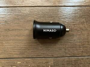 新品未使用_NIMASO シガーソケット USB 24W 2ポート カーチャージャー