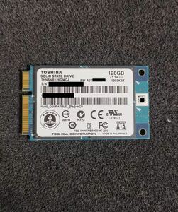 TOSHIBA SSD 128GB THNSNB128GMCJ mSATA ((動作品・1枚限定！)) 