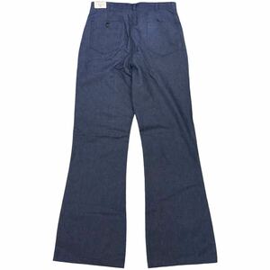 Dead Stock 80s US NAVY デニム セーラーパンツ MEN’S 36XL TROUSERS DENIM-TYPEⅡフレア ブーツカット ミリタリー USN ヴィンテージ