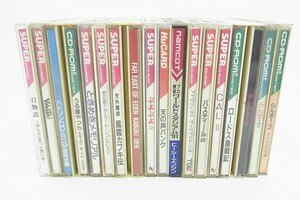 O432-S28-4069 PCエンジン 各種 SUPER CD-ROM2 HuCARD 等 ソフト まとめ ゲーム 現状品