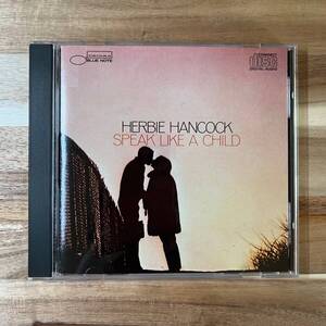 【 CD HERBIE HANCOCK / SPEAK LIKE A CHILD 】 CDP 7 46136 2 / 1987年 / USA盤　中古CD　同梱可