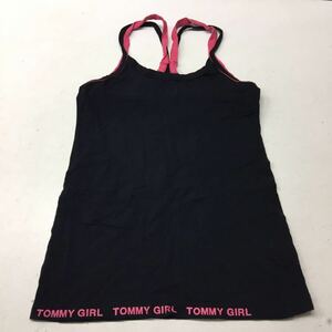 送料無料★tommy girl トミーガール★トミーヒルフィガー★ノースリーブトップス タンクトップ ロゴライン★Sサイズ#20909sj44