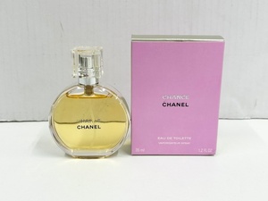 IY77288W　CHANEL/シャネル　CHANCE　チャンス　オードトワレ　35ml　香水　フレグランス　残量9割　現状品