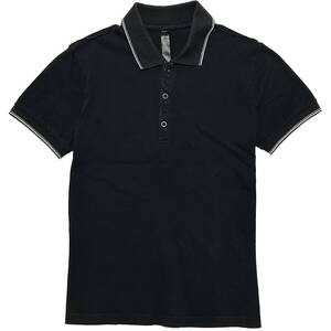 定価2万 wjk KANOKO S/S LINE POLO SHIRT Sサイズ 鹿の子半袖ラインポロシャツ akm ジュンハシモト　1piu