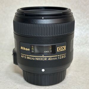 4-82） Nikon ニコン 一眼レフカメラ レンズ DX AF-S Micro NIKKOR 40mm 1:2.8 G