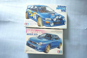 希少　タミヤ　1/24　スバル　インプレッサ WRX STI・インプレッサWRC・2台セット