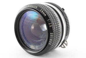 ★動作品★ ニコン Nikon Ai NIKKOR 28mm F3.5 ＃