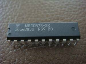 FUJITSU MB40578 IC 未使用品 1 CHANNEL 8-BIT VIDEO A/D CONVERTER