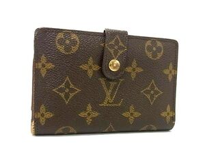 1円 LOUIS VUITTON ルイヴィトン M61663 モノグラム ポルトモネ ビエ ヴィエノワ 二つ折り 財布 ウォレット ブラウン系 FK2253