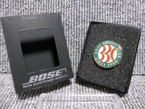 【 年代物 昭和 レトロ 】D/ ボーズ BOSE BUDDY CLUB SINCE 1980 ピンズ ピンバッジ 当時物 ヴィンテージ 音響機器 スピーカー メーカー