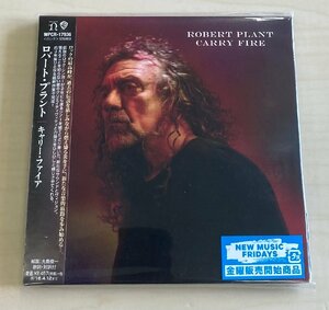 CDB4502 ロバート・プラント ROBERT PLANT / キャリー・ファイア 国内盤中古CD （紙ジャケット仕様） 帯付き美品