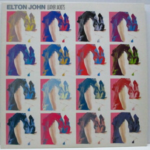 ELTON JOHN-Leather Jackets (UK オリジナル LP+インナー)