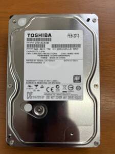 TOSHIBA 内臓タイプハードディスク 1.0TB 中古 ジャンク品扱い　