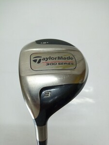 TaylorMade 300 SERIES 13度 3W flex:R メンズ左 オリジナルカーボンシャフト テーラーメイド フェアウェイウッド ヘッドカバー付き