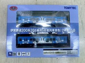鉄道コレクション・伊賀鉄道200系201編成（忍者列車青色）2両セットBです。