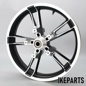 新車外 ハーレー FLTRX　ロードグライド 純正/Genuine フロントホイール 「19x3.5 シャフト径24mm」 A381K0446