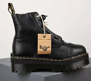 Dr.Martens ドクターマーチン ブラック 8ホールブーツ 23CM