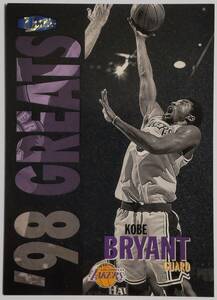 コービー・ブライアント パラレルカード KOBE BRYANT PLATINUM MEDALLION 009/100 FLEER ULTRA 1997-98 