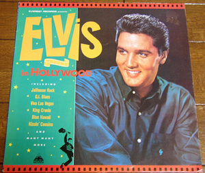 Elvis In Hollywood - LP/ Elvis Presley,Jailhouse Rock,Viva Las Vegas,Kissin