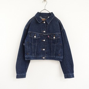 【美品/定価1.4万/URBAN RESEARCH】リーバイス LEVI’S *SHRUNKEN 90’S TRUCKER JACKET デニムジャケット*S(jk1-2410-262)【90K42】