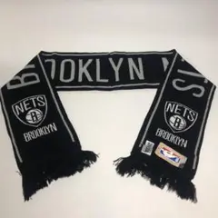 新品 brooklyn nets マフラー ブルックリン ネッツ newyork