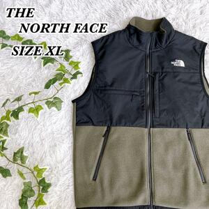 送料無料　ノースフェイス THE NORTH FACE デナリベスト NA72332 XL　カーキ　ブラック　ニュートープ　ベスト