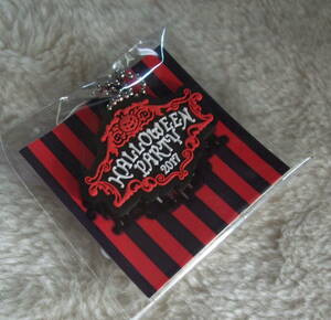 VAMPS † ガチャガチャ景品 『 ロゴ キーホルダー/チャーム 』 未開封品　HALLOWEEN PARTY 2017　ハロウィン　HYDE　L