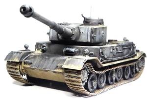 1/35 ドイツ　ポルシェタイガー　塗装済み完成品