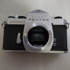 ●[ジャンク品] ペンタックス Pentax Spotmatic SP 35mm 一眼レフフィルムカメラ シルバーボディのみ 4123183