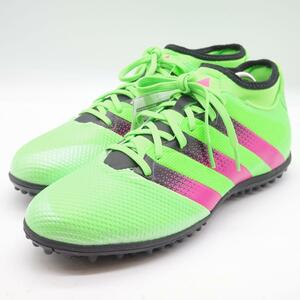 未使用 adidas アディダス エース 16.3 TF プライムメッシュ サッカーシューズ トレーニングシューズ 27cm グリーン AQ2592 新品 未使用