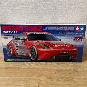 【未組立品】TAMIYA タミヤ 1/10 電動RC 4WDレーシングカー ニッサン フェアレディZ レースカー NISSAN 350Z TT-01 動作未確認 NISMO 日産