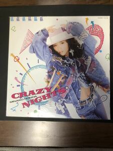 本田美奈子 Minako Honda Crazy Nights LP