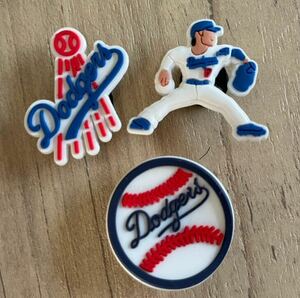 ドジャース Dodgersクロックス アクセサリー ジビッツ風チャーム パーツ