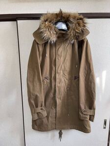 【良品】【ライナー+フード取外し可能】 FACTOTUM ファクトタム MODS COAT モッズコート ファー付き ボアライナー 即決早い者勝ち