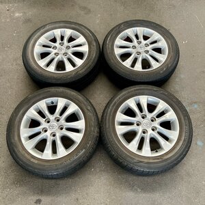 タイヤ付き純正ホイール4本セット　ノア　ZRR70W　シルバー　16×6J　+50　114.3　5穴　205/60R16