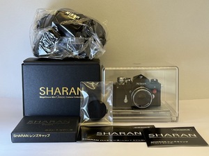 ★極上美品★ SHARAN シャラン NIKON ニコン Fモデル EXバージョン ボディ ブラック MEGA HAUSE ★レンズキャップ等付属品多数★ #0824-5