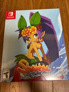 ニンテンドースイッチ Limited Run シャンティと七人のセイレーン 限定版 未開封♪ SHANTAE AND THE SEVEN SIRENS COLLECTOR