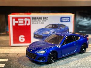 トミカ n°6 スバル BRZ 後期 廃盤トミカ シュリンク未開封 tomica 同封発送可