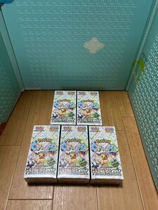 ポケモンカードゲーム ハイクラスパックテラスタルフェスex 5 BOX