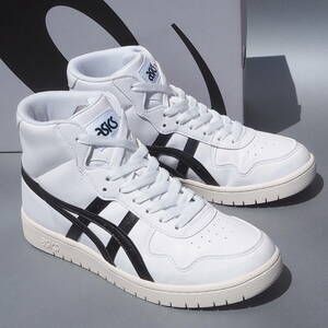 美品!! US 7 1/2 / 25,5cm ASICS アシックス JAPAN L ファブレ ジャパン エル 白x紺 復刻