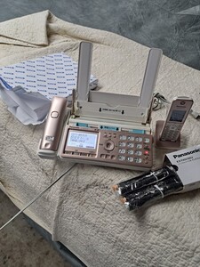 中古Panasonic パナソニックナンバー 電話機 FAX機 おたっくすKX-PZ510-N