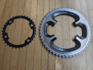 【送料無料】 動作確認済 軽量132g デュラエース FC-9000 コンパクト チェーンリング50-34 DURA ACE 9000