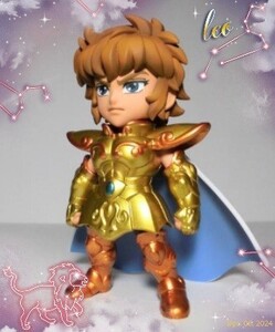 聖闘士星矢　魂ネイションズBOX　ARTlized　黄金聖闘士　獅子座　レオアイオリア　旧アニメカラー版　フルリペイント　塗装済み完成品