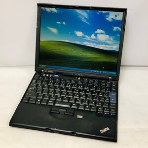 【中古】lenovo ThinkPad X61 7675 WindowsXP Pro搭載