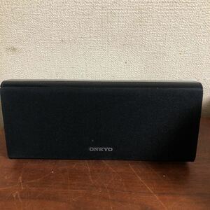 冒険価格！ONKYO センタースピーカー D-22XC(B) ブラック　音出しOK!