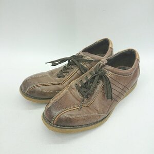 ◇ calzatura Via cammino MADRAS INC. スニーカー サイズ25.5 ブラウン メンズ E