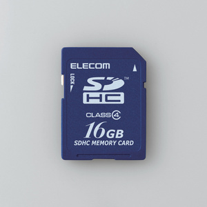 SDHCメモリカード 16GB class4対応 デジタルカメラやデジタルビデオカメラでの使用に最適: MF-FSD016GC4/H
