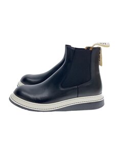 LOEWE◆22SS/チェルシーブーツ/45/BLK/レザー/M816S05X16//