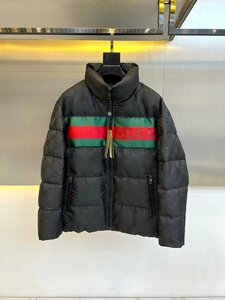 GUCCI　グッチ　ダウンジャケット　ダウン　ハイネック　シップアップ　防寒　メンズ　サイズ：50　1000円～